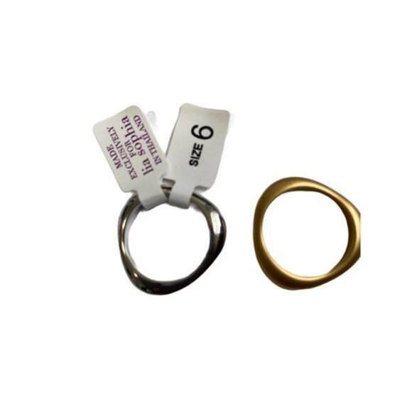 Lia Sophia Opposites Attract Ring Size 6 - Picture 1 of 4